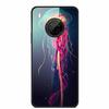 For Huawei Y9A Cases Y8P Y7P Y5P P40 Lite Tempered Glass Hard Back Covers For Huawei P Smart 2021 2020 Cases Bumper Painted Capa