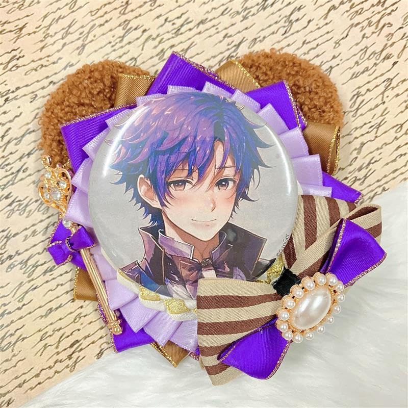 G-Trigger Oshikatsu Magnet Ita Rosette Bear Ears Purple [Used]