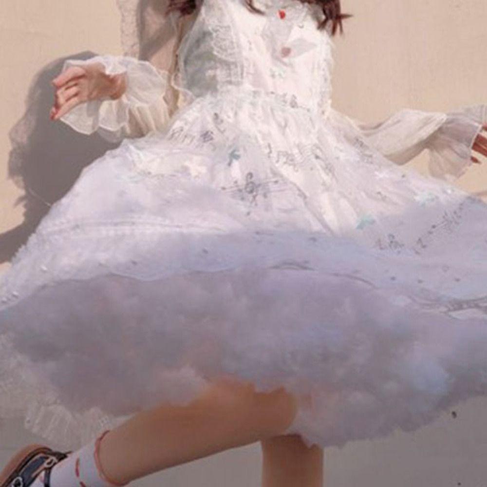 Multilayer Short Dress Jupon Fille Lace Bow Petticoats for Wedding Girls