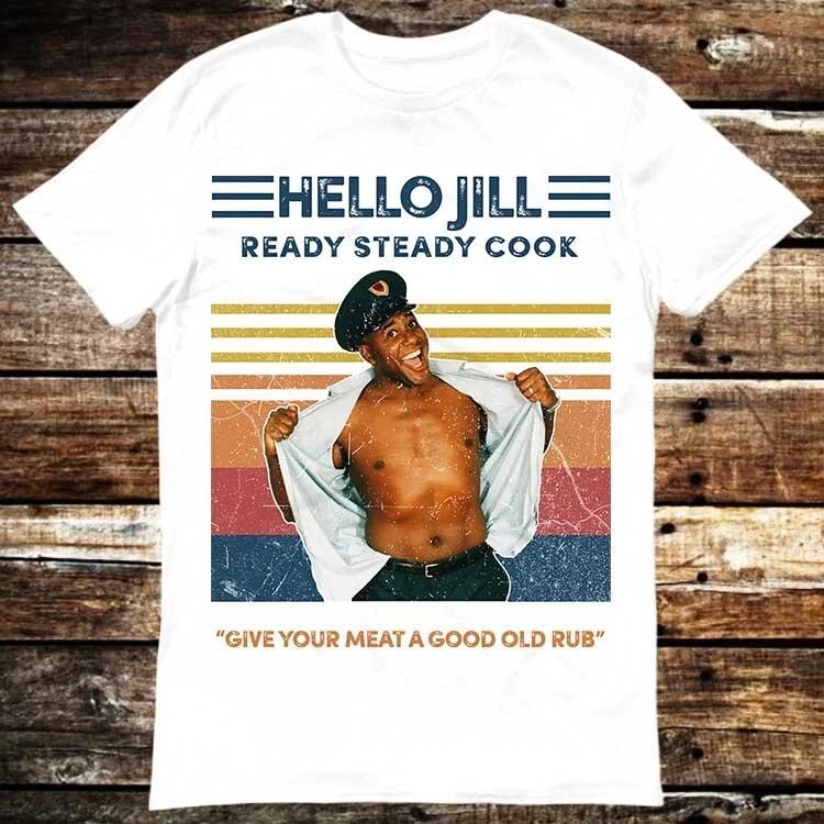 Ainsley Harriott Give Your Meat A Good Old Rub T  Shirt 6109 4XL