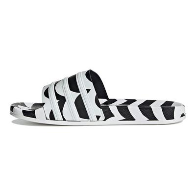 Marimekko x Adilette Slide Laine Wave Sneakers da Donna Bianco Core-Black Bianco Nuvola GW7536