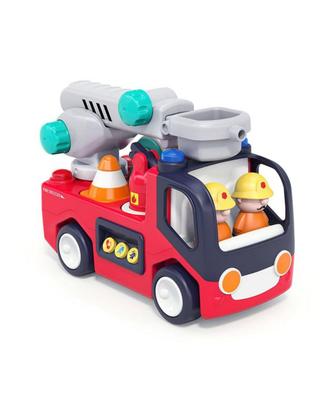 Hola Toys - Lots of Sounds Fire Engine That Runs On Its Own - for Ages 1.5 and Up - TYHOLE9998