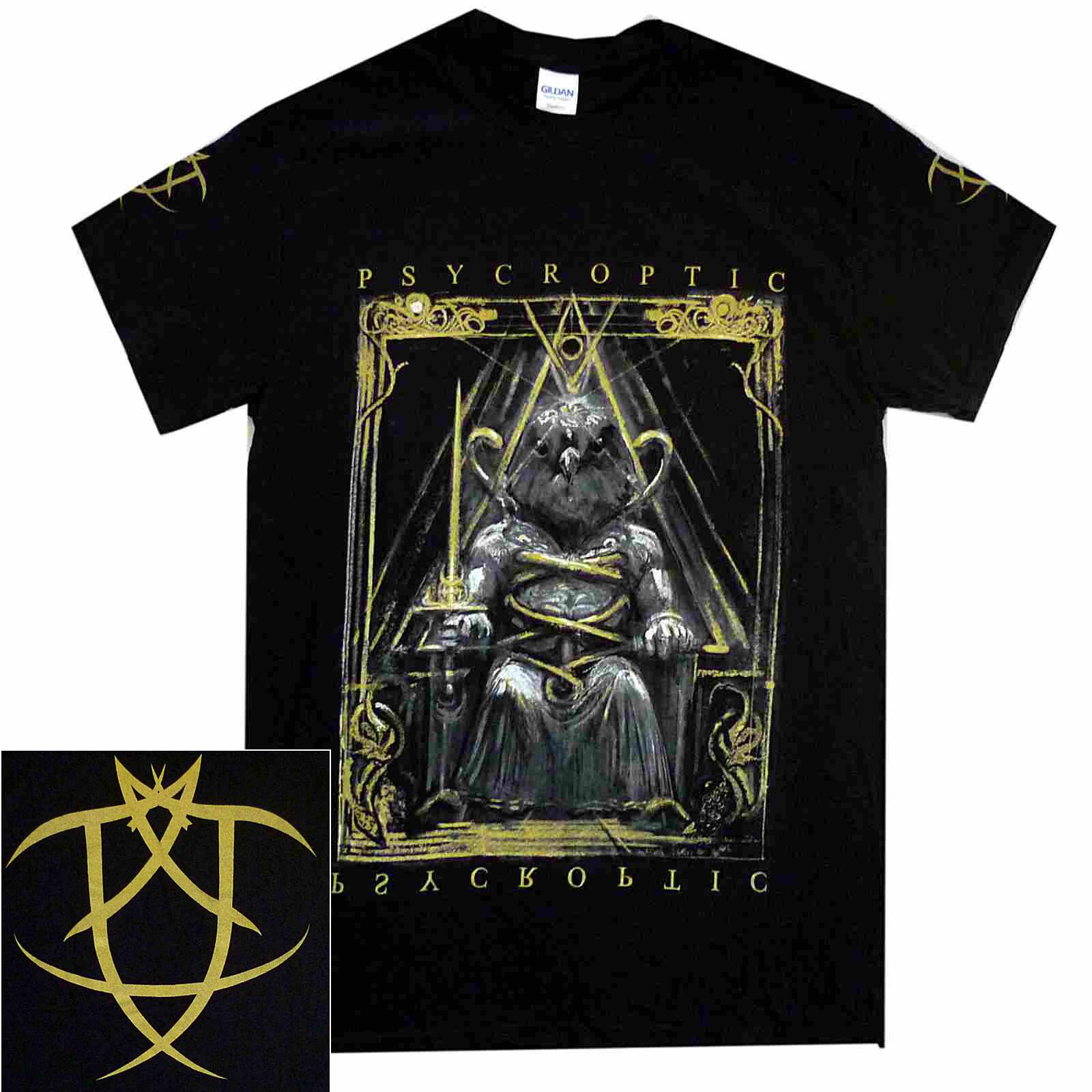 Футболка Psycroptic Hawk Throne S Маленькая Официальная Футболка Футболка Death Metal XXXXL