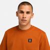 Timberland Men's Short Sleeve Woven Badge T-Shirt, Umber L (TB0A42P58881)