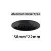 KRYQ4 Car Steering Wheel Logo Emblem Sticker CoverFor Ford Focus Kuga Fiesta Edge Explorer Escape Ecosport Mondeo Fusion Ranger Roush