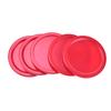 5Pcs Durable Mini Air Hockey Table Pucks 51Mm Puck Children Table Red