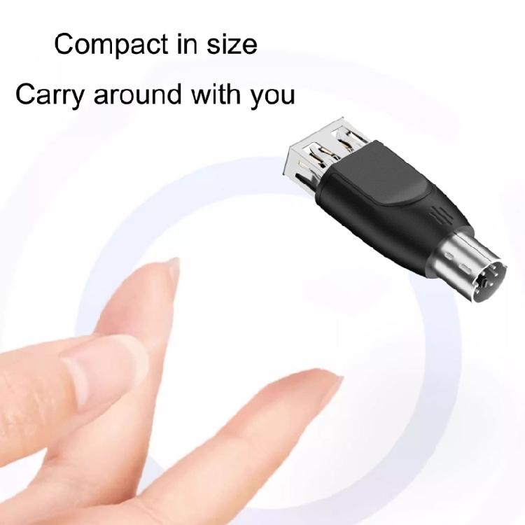 Type C USB to for 2 Interfaces Adapter Convenient Installation Features Enhances Productivity on Computer Host Systems