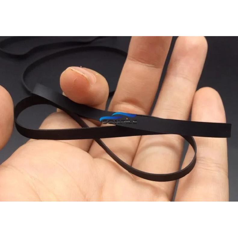 1pc 4mm width transmission rubber drive belt for walkman repeater cassette deck counter audio tape recorder turntable