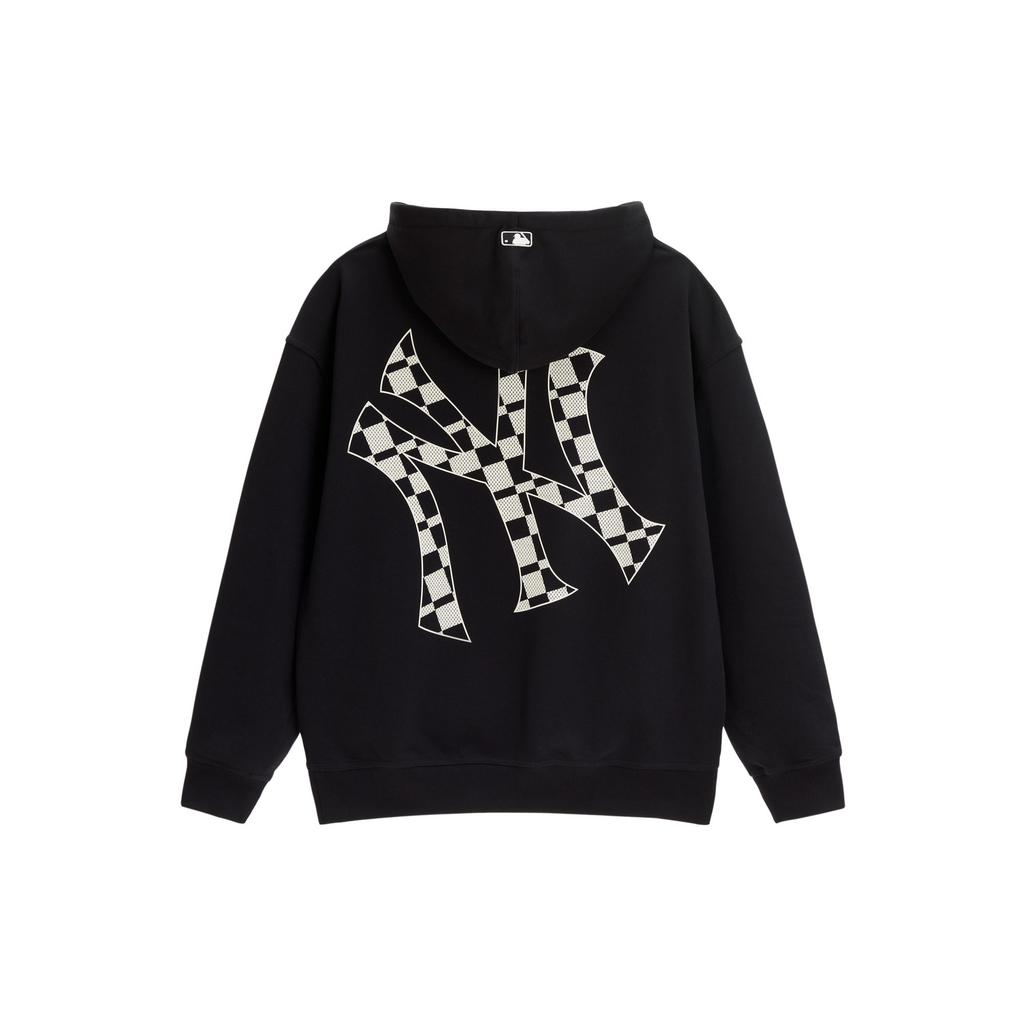 MLB New York Yankees Sweatshirts Unisex Black Crew Neck Moderate Regular 3AHDO0134-50BKS