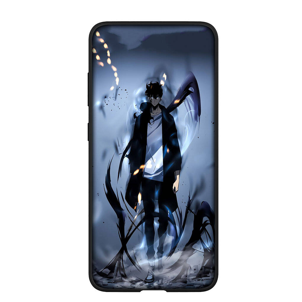 Phone Case for iPhone 17 16 15 Plus Huawei P30 P20 Lite Redmi Note 14 12 11 13 Pro Max OPPO A60 A80 A40 A18 A38 Sung Jinwoo Solo Leveling Arise Cover