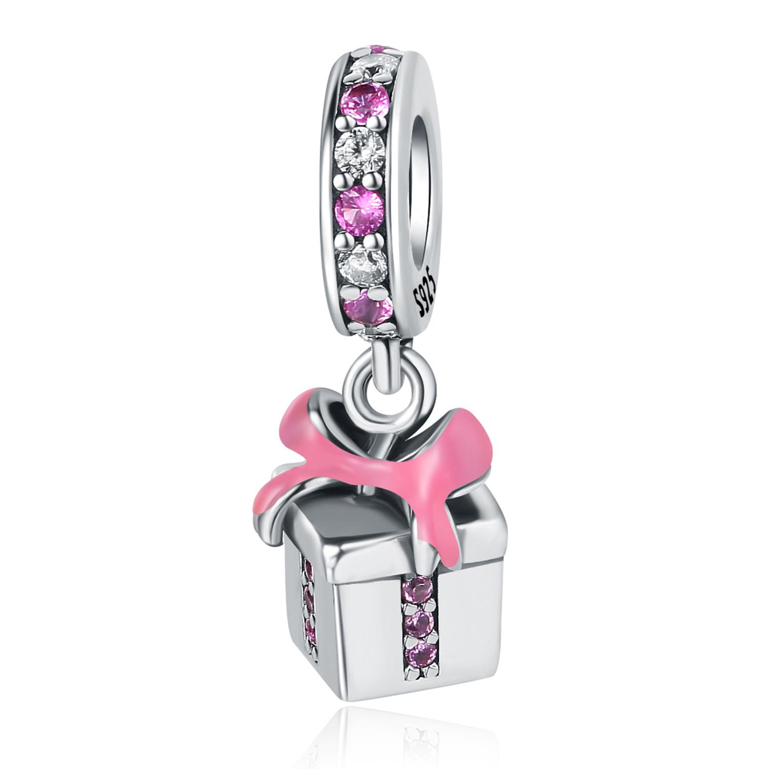 Шармы-бусины медные Шарм-бусины Шармы Подлинный Подарок Рождественский Подвеска Шармы-бусины Совместимые С Браслетами Ювелирные изделия DIY Женские Изящный Подарок Аксессуар