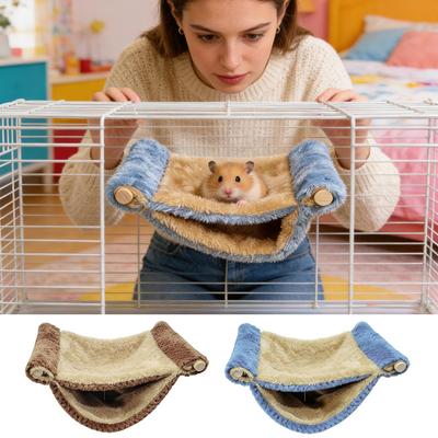 Hammock For Hamster Small Animals Warm Bed Pet Toy Tunnel Hamster Hammock For Chinchilla Squirrel Resting Playing Sleeping