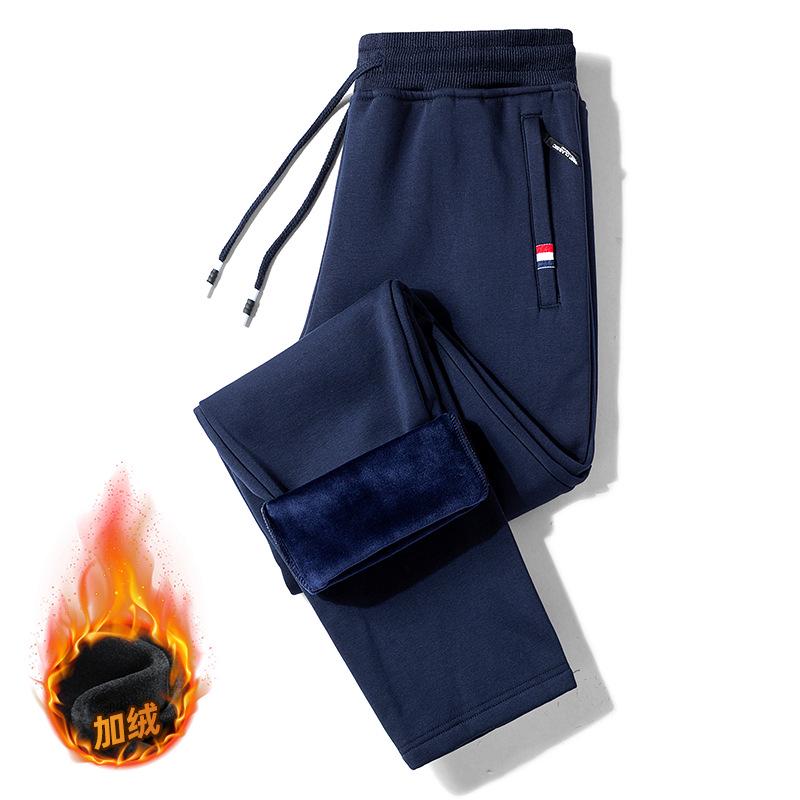 

Мужские хлопковые спортивные штаны утяжеленного кроя: Свободные, Прямые, Большого размера, Идеально для весны, осени, зимы. 6XL