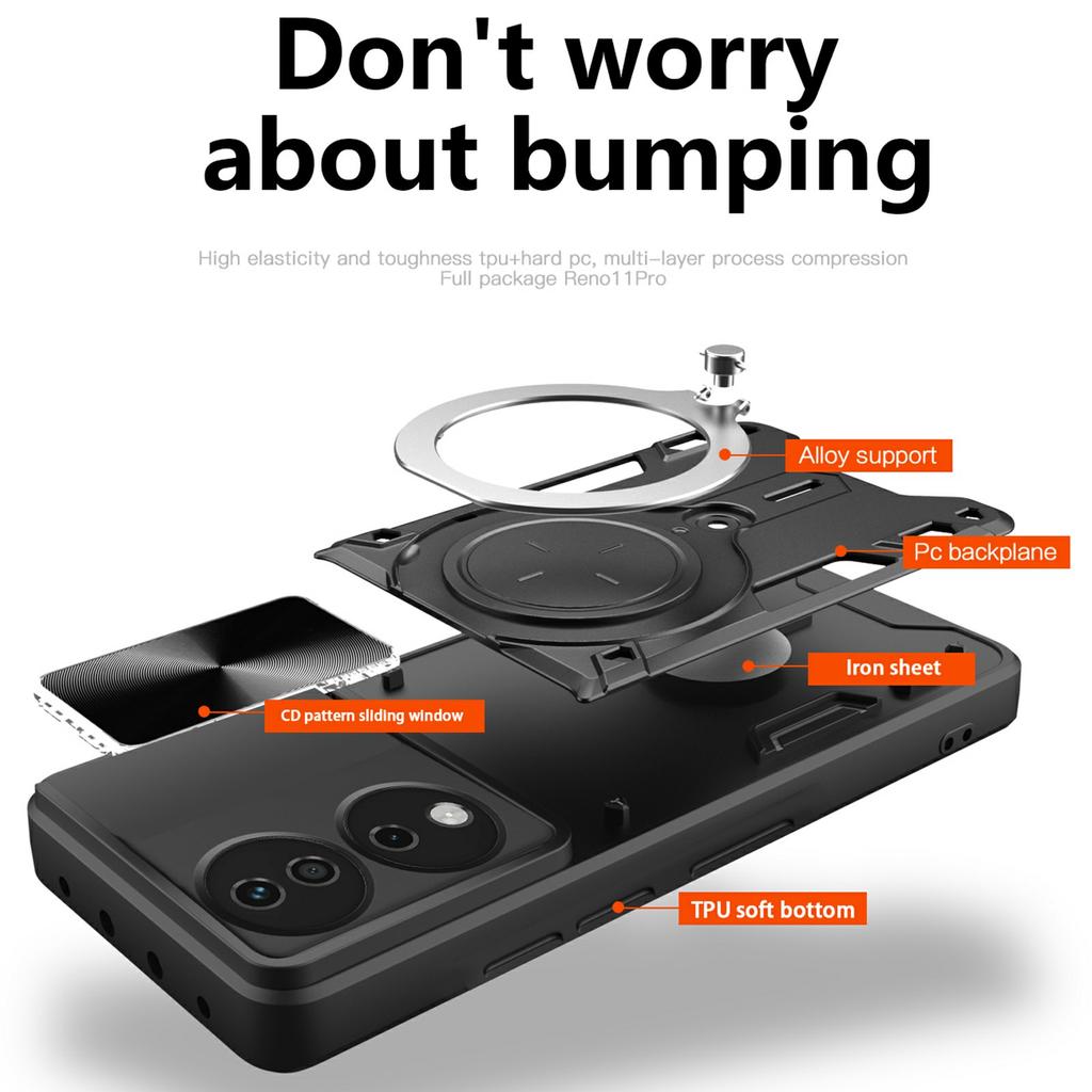 For Honor X7b 4G/90 Smart Case TPU+PC Kickstand Military Grade Shockproof Phone Cover