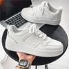 New Aerating Plate Shoes Men's Fashionable All-Matching Platform White Shoes Sports