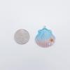 Marine Color Shell Summer Keychain Materials