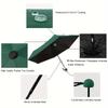 Mini Capsule Folding Umbrella UPF50+ Vinyl Coating Portable Sun and Rain Pocket Parasol UV Protection