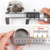 Watchget kaffepapirfilter rund espressopakke skjermerstatningspapir 53 mm engangs kaffe-espressomaskin kompatibel med Moka Pot 100 ark