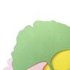 Artistic Drop-proof Ginkgo Leaf Hand-cranked Plastic Fan