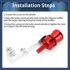 ARISELIFT Turbo Sound Muffler Whistle Sports Car Sound Reproduction Displacement