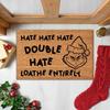 Welcome Christmas Mat Non-Slip And Washable Doormat Decoration Door Mat Entrance Rugs