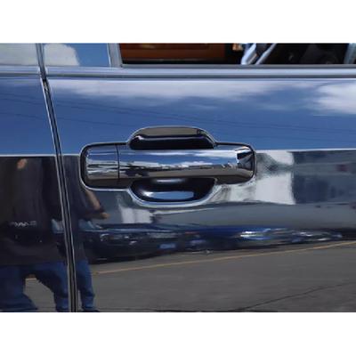 Door Handle Lid ABS Cover Trim For 2007- Toyota Tundra/Sequoia Glossy Black