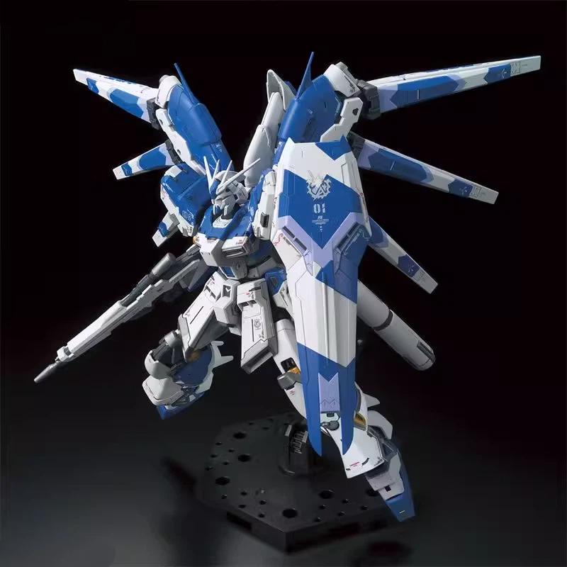 Latest Rg 1/144 Hi-Nu Assembly Model Kit With Water Decals No Bracket Action Figures Desktop Ornament Surprise Present Collectible Plaything