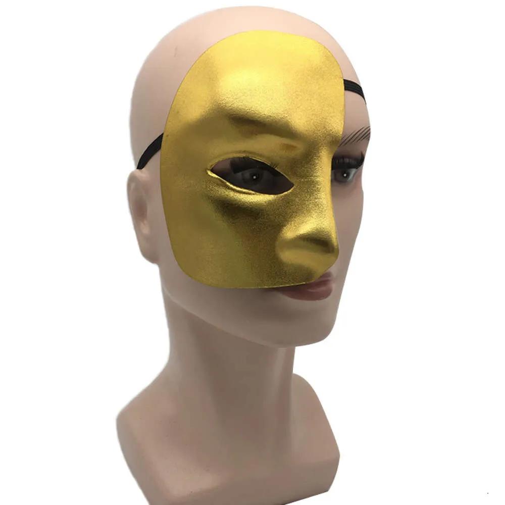 Mask Left Half Face Phantom of the Night Opera Men Women Masks Masquerade Party Masked Ball Masks Halloween Festive Supplies F021