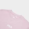 FILA 2023 Autumn New American Style Knitted Pullover Outdoor Sports Color Block Sweatshirt Women Sweatshirt Red Pink A11W337203F-PK
