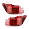 2 st Bil LED Bakre Bumper Reflektor Ljus Passar för Toyota Vios 2016 2018