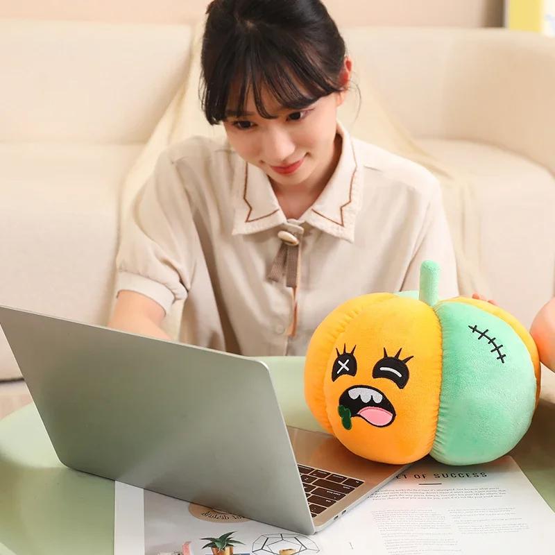 25-40CM Zombie Halloween Personalized Funny Cute Pumpkin Zombie Doll Plush Toy Holiday Gift Sofa Party Home Decor