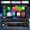 9607W 7'' Touch Screen Universal Wireless Carplay Car Multimedia Player Bluetooth FM TF/USB Rear View Camera Car Stereo Radio