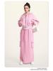 BE Women's 2024 Autumn/Winter Fashion: Hot Girl Washed Cardigan Suit & Short Sports Sweater Dress.
