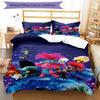 3pcs Trolls Bedding Set Duvet Cover Closure Includes 1 Duvet Cover & 2 Pillowcases, Soft and Comfortable for All Seasons.