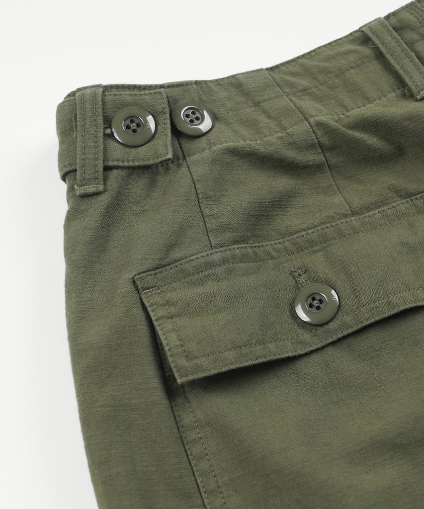 FRIZMWORKS Backsatin Essential Fatigue Shorts _ Olive