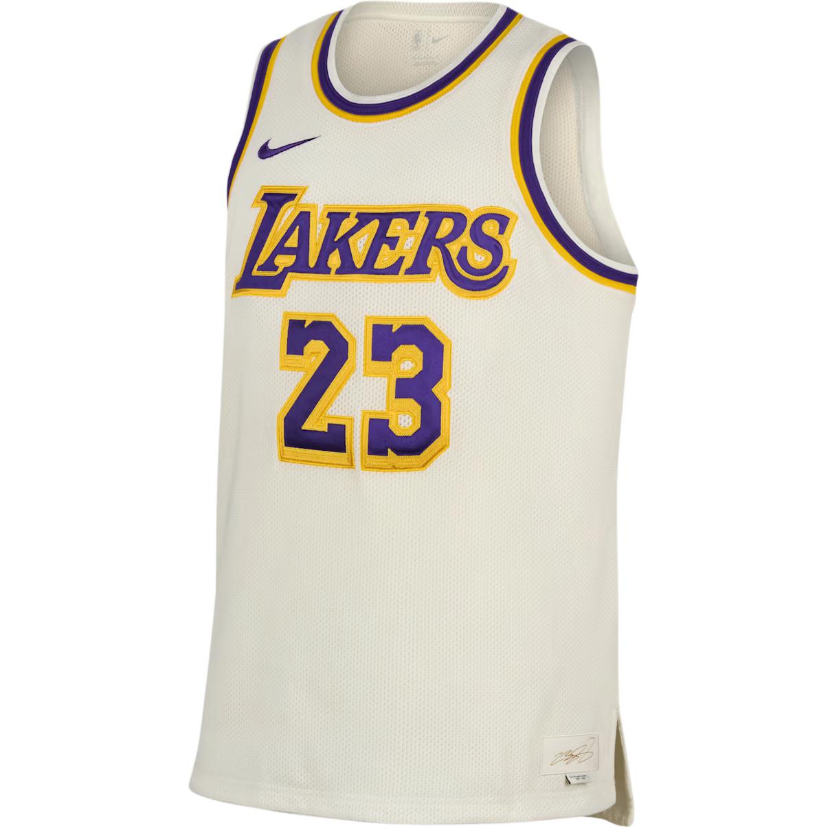 Nike Dri-Fit NBA Letter Number Logo Round Neck Basketball Jersey Men jersey IF0287-133 S