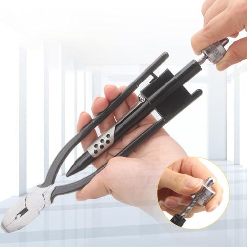 HYCDIYTS Wire Twister, a wire twisting pliers for locking bolts and nuts, designed specifically for wiring work. 210mm long, fits wires up to 3mm in d