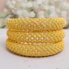 Dubai Gold Color Wedding Bangles for Women Bride Bracelets Ethiopian/France/African Jewelry Bracelets Gifts