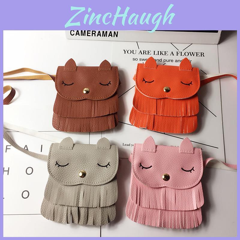 Timeless Design Cute Cat Handbag For Girls With Mini Coin Purses And Messenger Bag