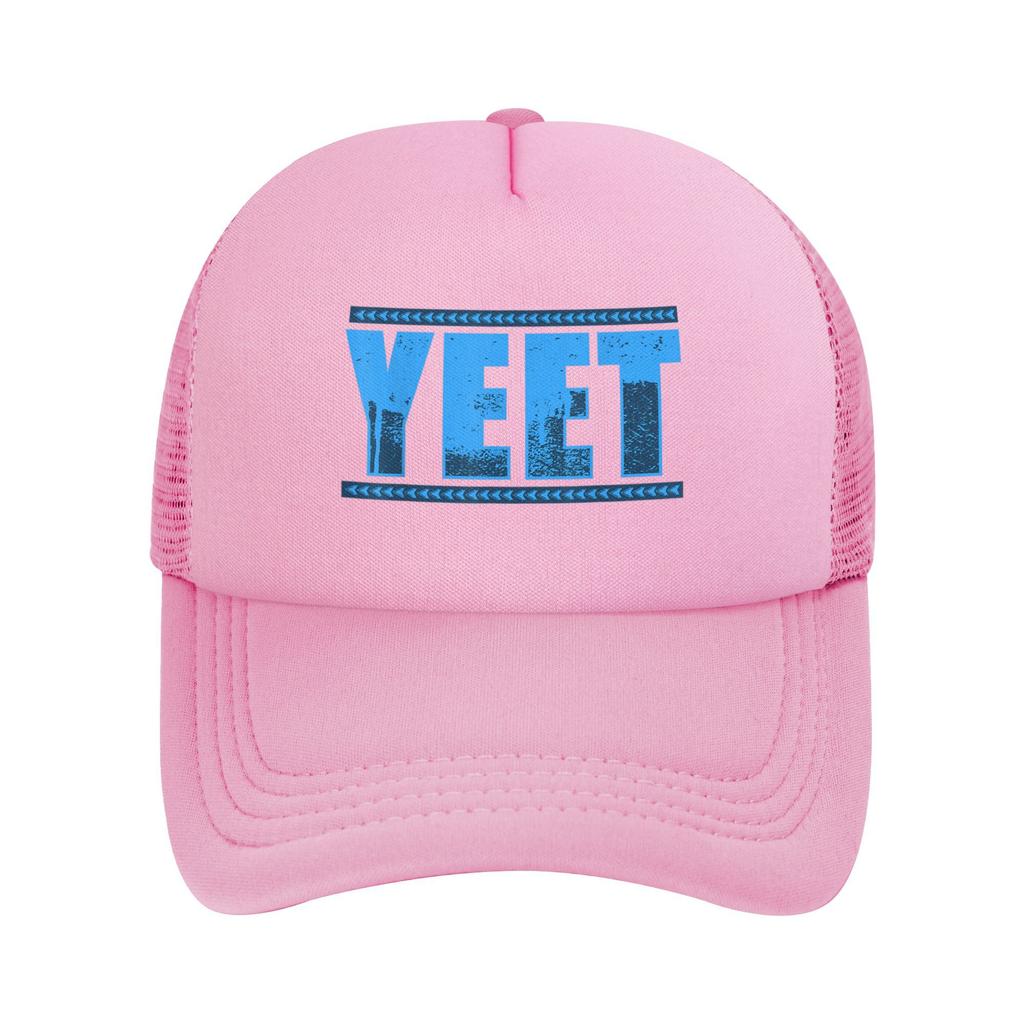Jey Uso Yeet Mesh Baseball Caps Men Women Sport Trucker Hat  Hat Adjustable Snapback Caps Sun Caps Autumn Trucker Cap