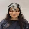 Aluminum Chainmail Top, Skirt Headdress: Renaissance Costume Set Birthday Gift