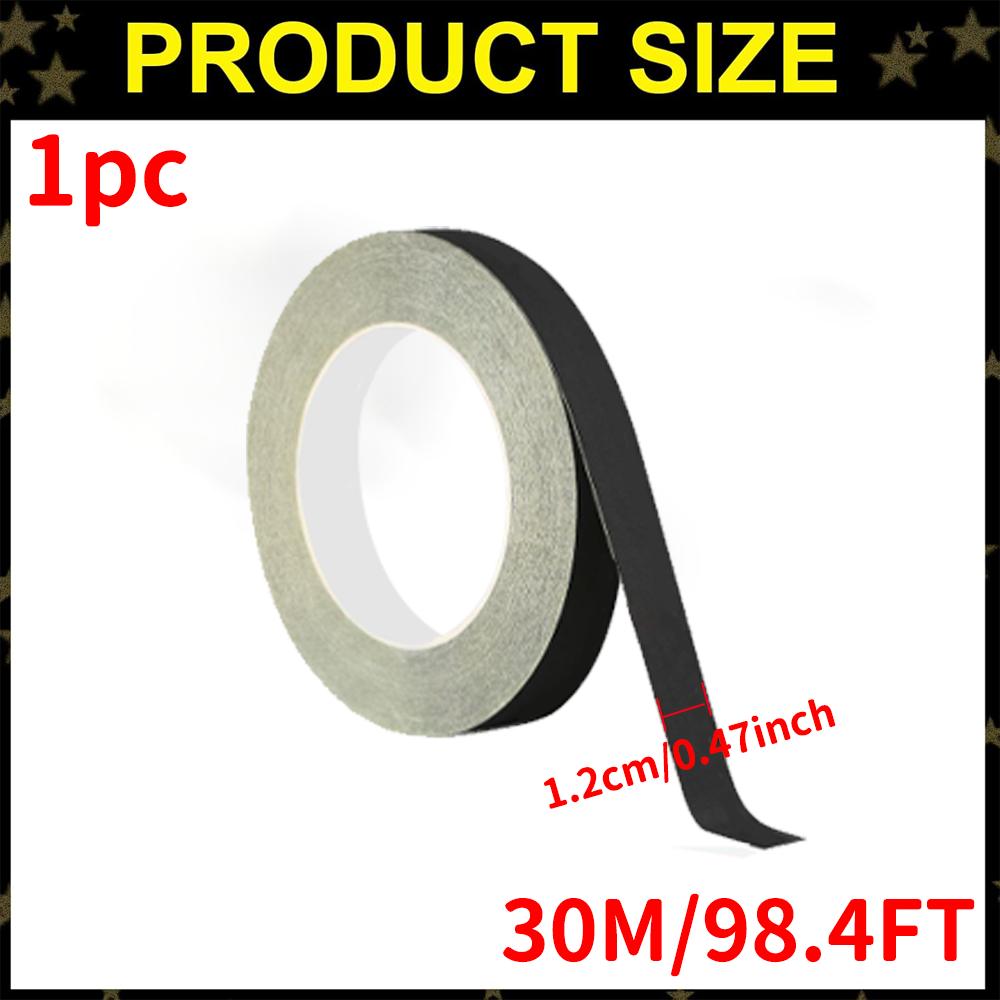 Acetate Tape for Electrical Insulation 30M Black Adhesive Cloth Tape for LCD Screen Wire and Automotive Repair