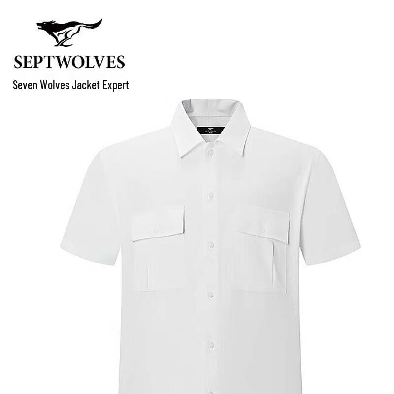 Septwolves Men s Summer Breathable Short-Sleeve Shirt XXL