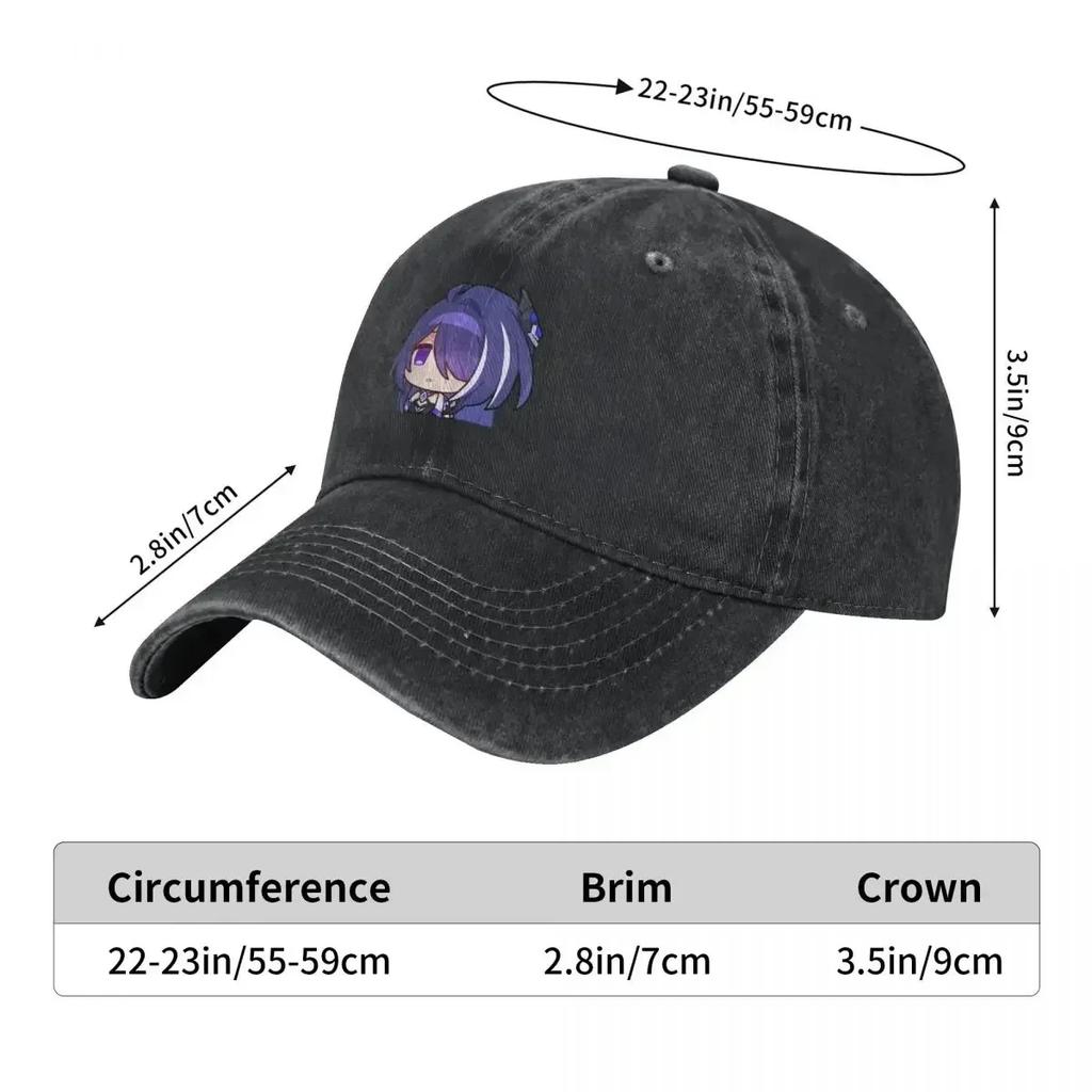 Acheron Honkai: Star Rail Baseball Cap Trucker Cap derby hat hats on offer For Women Men's