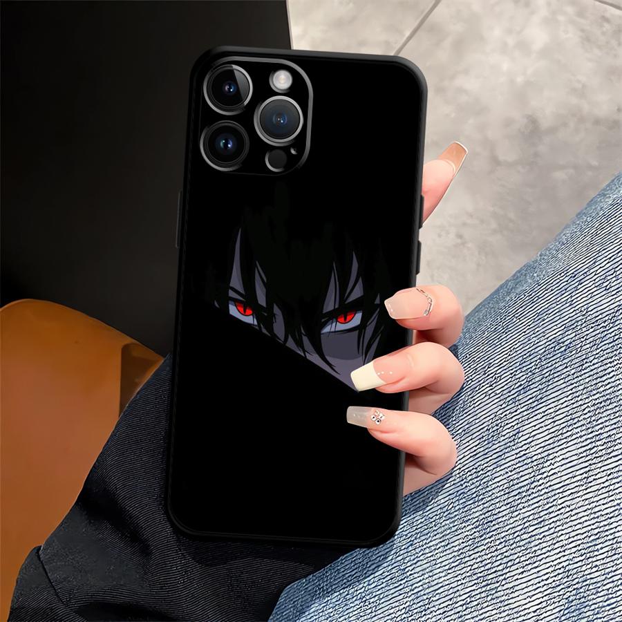 Phone Case for Apple iPhone 13 15 Pro 7 8 XR XS MAX Air 17 Pro Max 14 11 12 16 Funda Phone Cover Anime Narutos Itachi