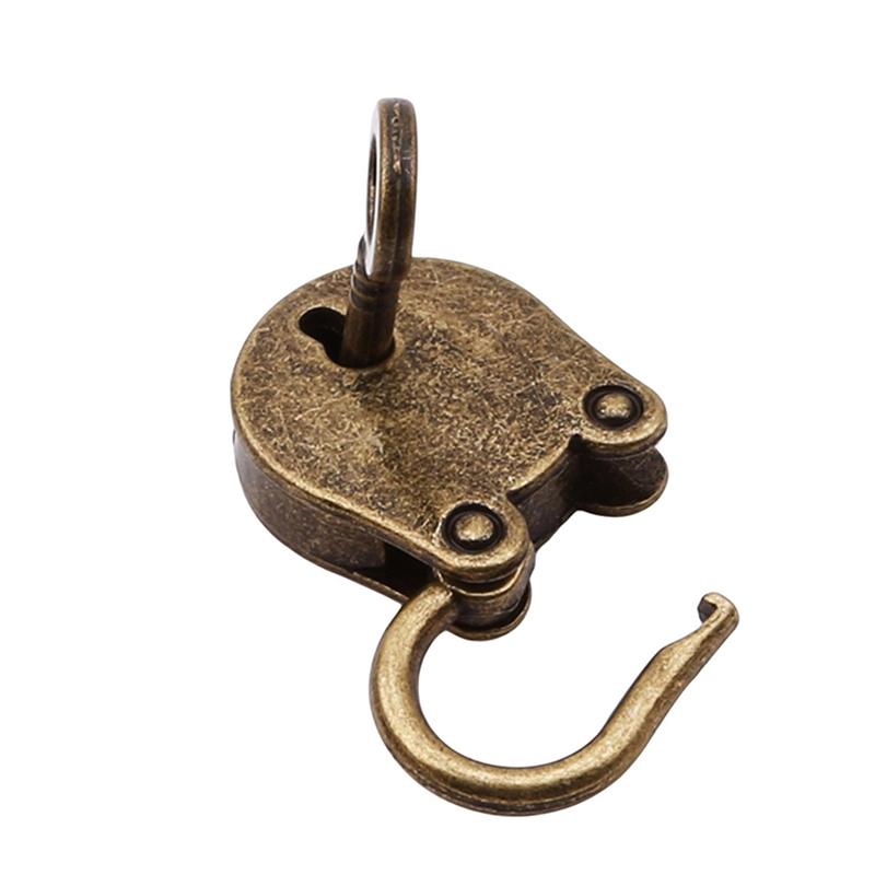 Chinese Vintage Padlock Old Style Lock Padlock With Key Suitcase Locks Hardware