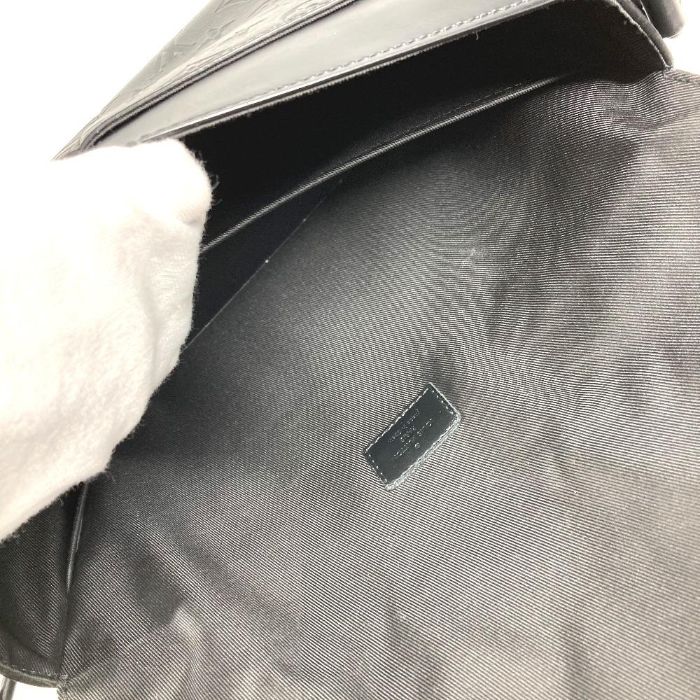 Louis Vuitton M44729 Monogram shadow Sprinter Messenger Shoulder Bag Black