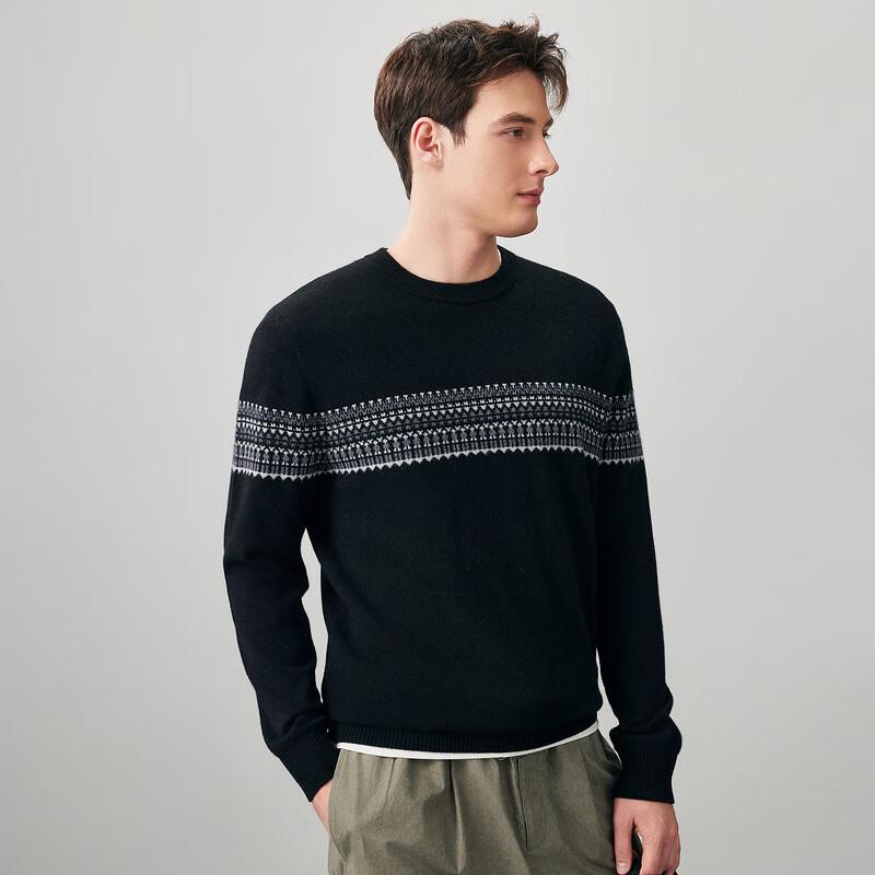 Men's Fair Isle Cashmere Jacquard Sweater