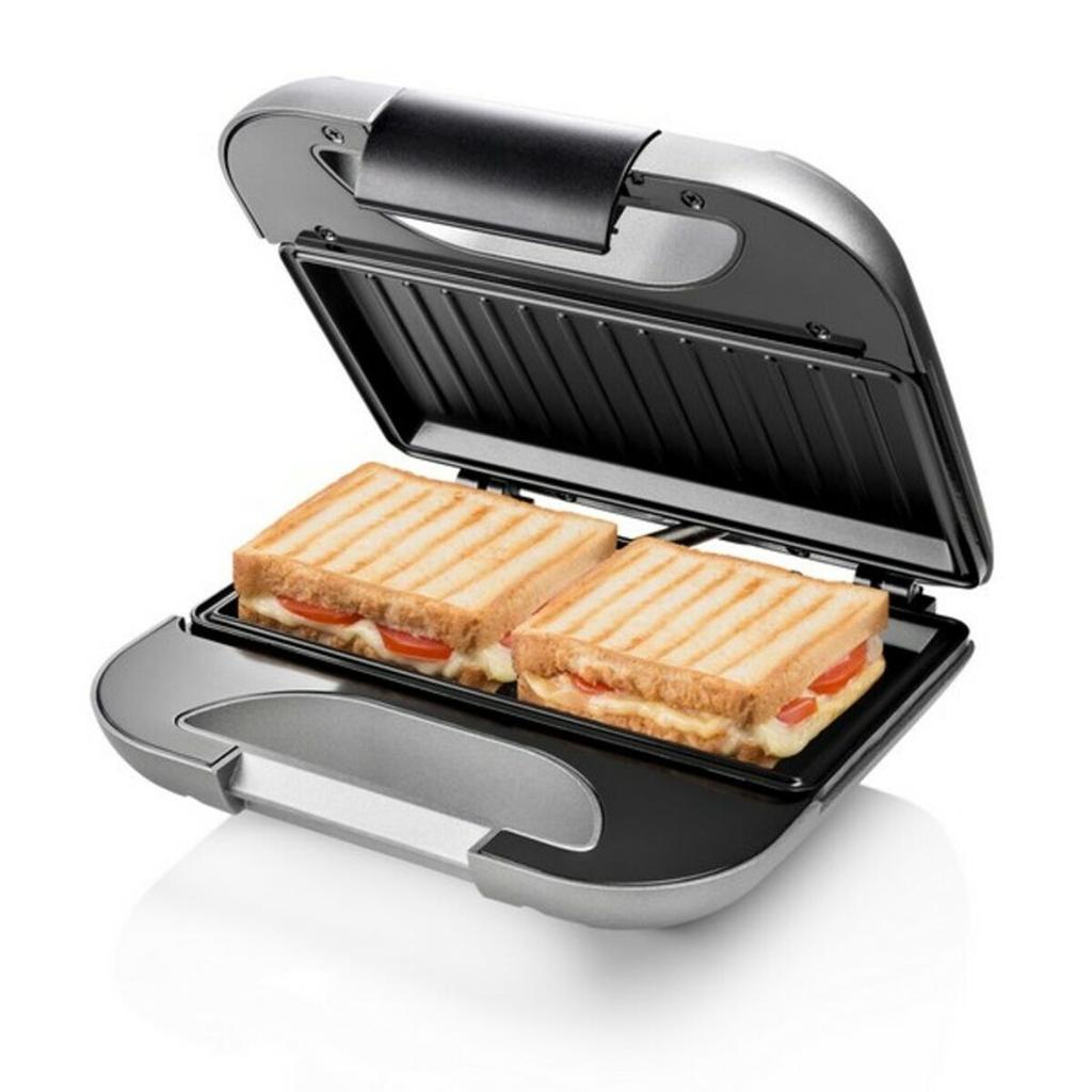 Sandwich Toaster Grill Princess Black Gray 750 W