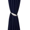 Gold Feather Curtain Buckle Strap Metal Sliver Deer Tie Rope Elastic Butterfly Curtains Holder Tieback HoldBack Room Accessories